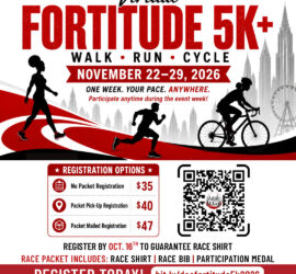 Virtual Fortitude 5K+: Walk, Run, Cycle