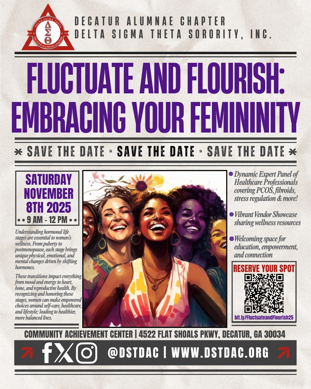 Fluctuate & Flourish: Embracing Your Femininity – Decatur Alumnae ...