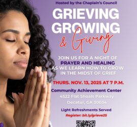 Grieving, Growing & Giving