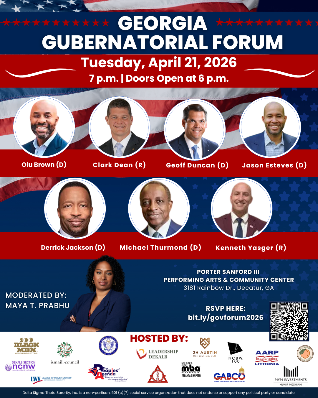 Gov Race Forum Flyer 2026