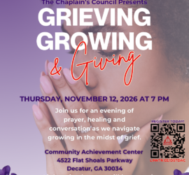 Grieving, Growing & Giving